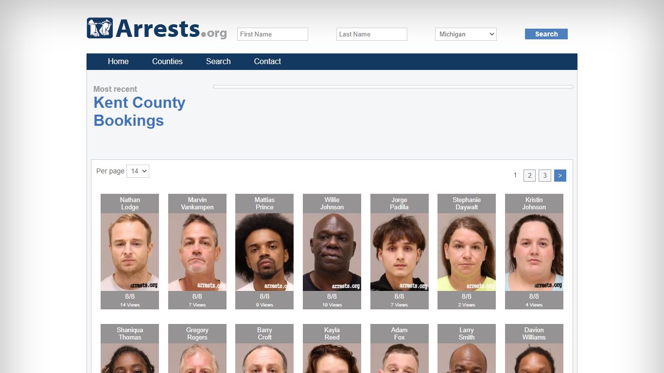 Kent County Arrests and Inmate Search